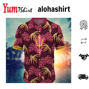 Arizona State Sun Devils NCAA Hawaiian Shirt Daylight Aloha Shirt