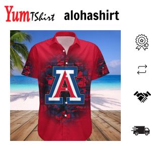 Arizona Wildcats Hawaii Shirt Camouflage Vintage – NCAA