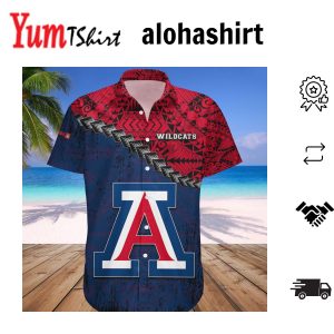 Arizona Wildcats Hawaii Shirt Grunge Polynesian Tattoo – NCAA