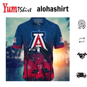 Arizona Wildcats NCAA Hawaiian Shirt Beach Seasontime Aloha Shirt