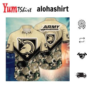 Army Black Knights NCAA Hawaiian Shirt Custom Sun Rays 11ASide Shirts