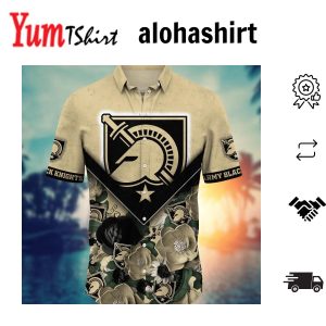 Army Black Knights NCAA Hawaiian Shirt Custom Sun Rays 11ASide Shirts
