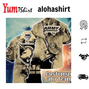 Army Black Knights NCAA Hawaiian Shirt Custom Sun Rays The Green Pitch Sport Shirts