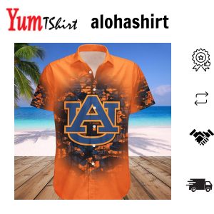 Auburn Tigers Hawaii Shirt Camouflage Vintage – NCAA