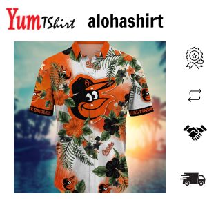 Baltimore Orioles MLB Hawaiian Shirt Beach Seasontime Aloha Shirt