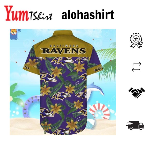 Baltimore Ravens Limited Edition Hawaiian Shirt Aloha Design 05