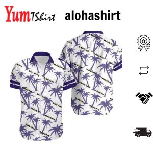 Baltimore Ravens Coconut Tree NFL Gift For Fan Hawaii Shirt And Shorts