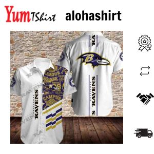Baltimore Ravens Limited Edition Hawaiian Shirt Aloha Design 06