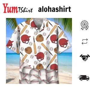 Baseball Custom Style Hawaiian Shirt For Men Baseball Player Shirt Baseball Gifts