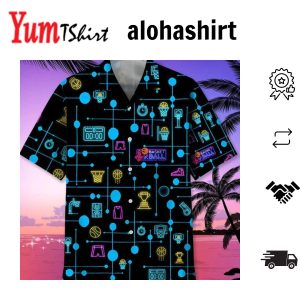 Basketball Hawaiian Nature Hawaiian Shirt Summer Gift For Women Men