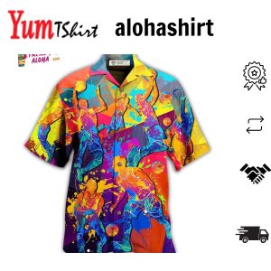 Basketball Love Color Hawaiian Shirt