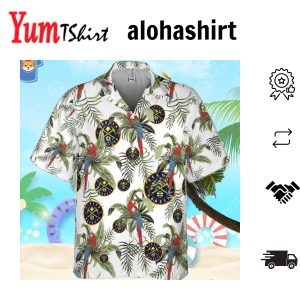 Basketball Tropical Champions Design Hawaiian Shirt