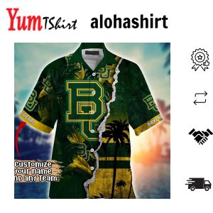 Baylor Bears NCAA Hawaiian Shirt Custom Sprinklers Aloha Shirt
