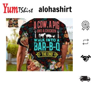 Bbq – Hawaiian Shirt Hawaii Shirt Party Summer Gifts For Bachelor Party Hawaiian Set Gift Motivational Hawaiian Shirt Gift Family