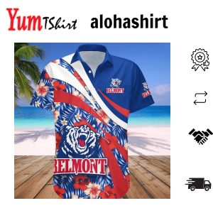 Belmont Bruins Hawaii Shirt Hibiscus Sport Style – NCAA