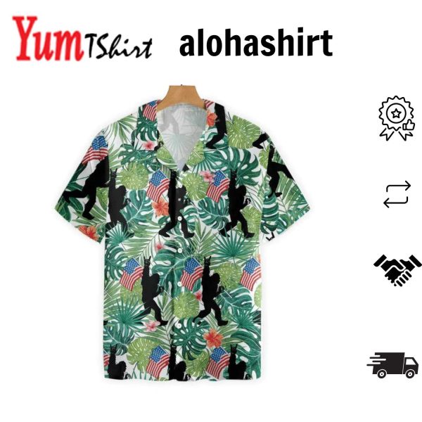 Bigfoot Hawaii Hawaiian Shirt Best Summer Gift For Fans