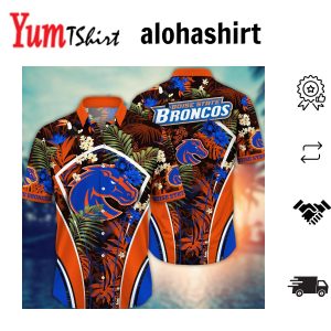 Boise State Broncos NCAA Hawaiian Shirt Air Conditioning Aloha Shirt