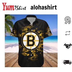 Boston Bruins Hawaii Shirt Flame Ball – NHL