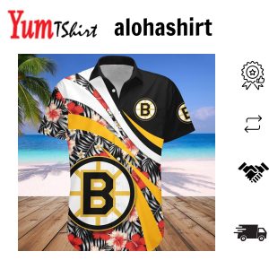 Boston Bruins Hawaii Shirt Grunge Polynesian Tattoo – NHL