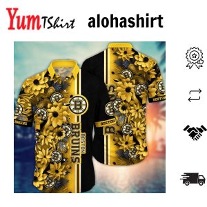 Boston Bruins NHL Hawaiian Shirt Custom Beach Season Aloha Shirt