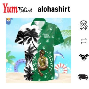 Boston Celtics Beach Summer Hawaiian Shirt For Men Women