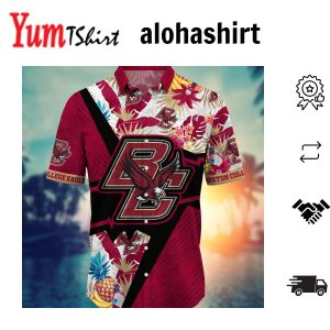 Boston College Eagles NCAA Hawaiian Shirt Bikinis Aloha Shirt