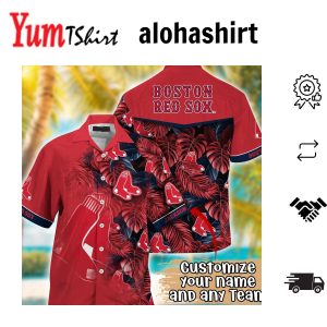 Boston Red Sox MLB Summer Hawaii Shirt And Tshirt Custom Aloha Shirt