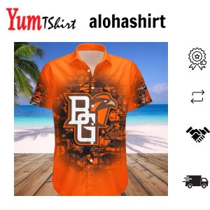 Bowling Green Falcons Hawaii Shirt Coconut Tree Tropical Grunge – NCAA