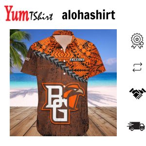 Bowling Green Falcons Hawaii Shirt Grunge Polynesian Tattoo – NCAA