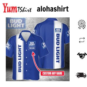 Bud Light Hawaiian Shirt Timeless Island Wear