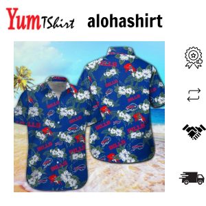 Buffalo Bills Baby Yoda Name Personalized Short Sleeve Tropical Hawaiian Shirt
