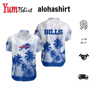Buffalo Bills Coconut Trees NFL Hawaiian Shirt Graphic Print Perfect Gift for Fans