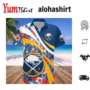 Buffalo Sabres Hawaii Shirt Skull – NHL
