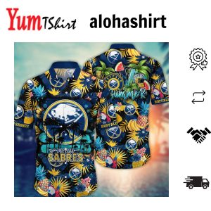 Buffalo Sabres NHL Hawaiian Shirt Custom Camping Aloha Shirt