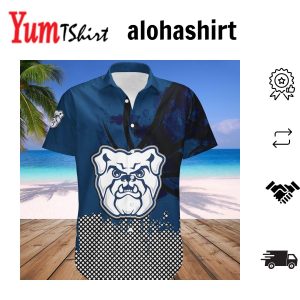 Butler Bulldogs Hawaii Shirt Basketball Net Grunge Pattern – NCAA