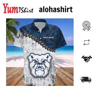 Butler Bulldogs Hawaii Shirt Grunge Polynesian Tattoo – NCAA