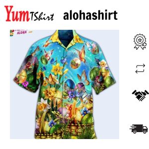 Butterfly Easter Have A Blessed Butterfly Hawaiian Shirt