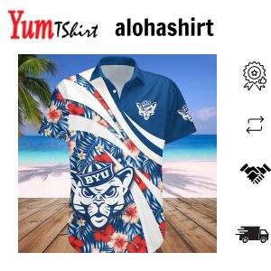 Byu Cougars Hawaii Shirt Hibiscus Sport Style – NCAA
