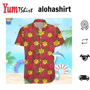 Calgary Flames Aloha Beach Gift Hawaiian Shirt For Men And Women