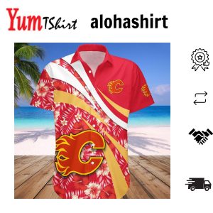 Calgary Flames Hawaii Shirt Hibiscus Sport Style – NHL