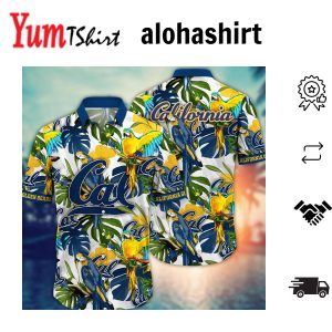 California Golden Bears NCAA Hawaiian Shirt Custom Beach Balls Aloha Shirt