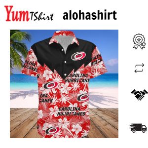Carolina Hurricanes Hawaii Shirt Tropical Seamless NHL