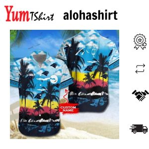 Carolina Panthers NFL Gift For Fan Personalized Hawaiian Shirt & Short