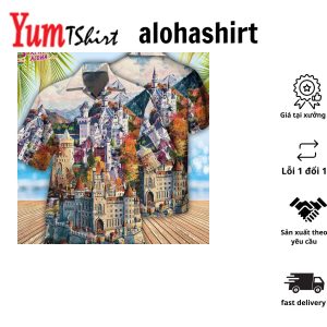 Checkerboard Printed Aloha Shirts