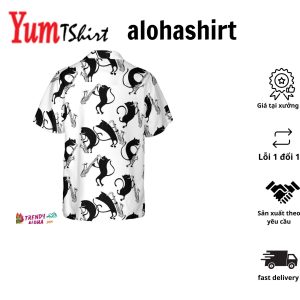 Cherished Cat Design for True Cat Lovers Hawaiian Shirt
