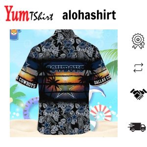 Celebrate All Day in Dallas Cowboys Hawaiian Beach Outfit