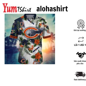 Chicago Bears NFL Hawaiian Shirt Julytime Aloha Shirt
