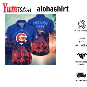 Chicago Cubs MLB Hawaiian Shirt Fresh Mowed Lawnstime Aloha Shirt