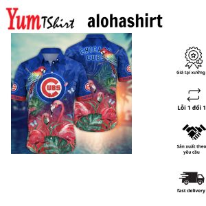 Chicago Cubs MLB Hawaiian Shirt Seashore Aloha Shirt
