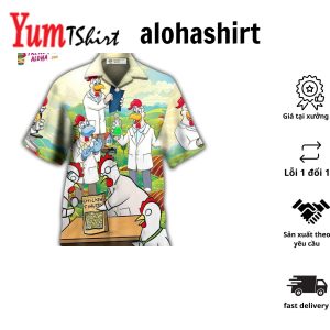 Chicken Agronomist Hawaiian Shirt